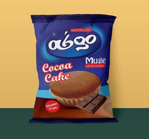 تصویر  کیک کاکائویی بدون گلوتن